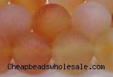 CAG6694 15 inches 16mm round multicolor pilates agate beads