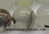 CAG6767 15 inches 20mm round Montana agate beads wholesale