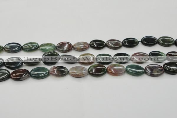 CAG6795 15.5 inches 10*14mm oval Indian agate beads wholesale