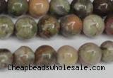 CAG7002 15.5 inches 8mm round ocean agate gemstone beads