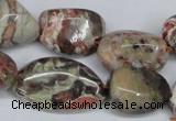 CAG7021 15.5 inches 13*18mm - 15*20mm nuggets ocean agate beads