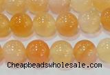 CAG7132 15.5 inches 8mm round red agate gemstone beads