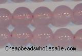 CAG7153 15.5 inches 12mm round pink agate gemstone beads