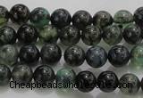 CAG7321 15.5 inches 6mm round dragon veins agate beads wholesale