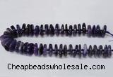 CAG8560 6*22mm - 10*26mm tyre dragon veins agate beads wholesale