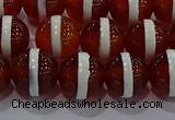 CAG9142 15.5 inches 10mm round tibetan agate beads wholesale