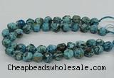 CAG9612 15.5 inches 14*16mm - 15*18mm faceted nuggets ocean agate beads