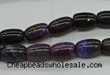 CAG9622 15.5 inches 8*12mm drum dragon veins agate beads wholesale