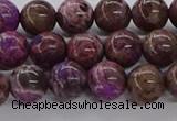 CAG9640 15.5 inches 6mm round ocean agate gemstone beads wholesale