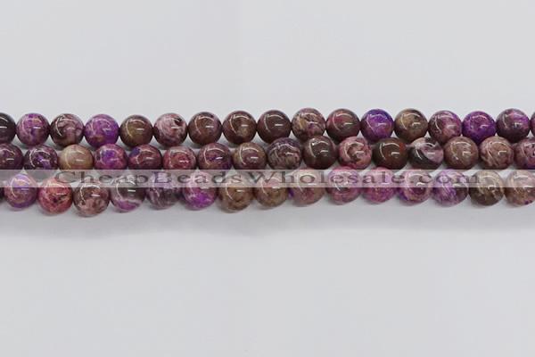 CAG9642 15.5 inches 10mm round ocean agate gemstone beads wholesale