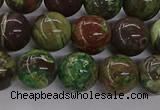 CAG9648 15.5 inches 12mm round ocean agate gemstone beads wholesale