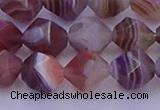 CAG9794 15.5 inches 12mm faceted nuggets botswana agate beads