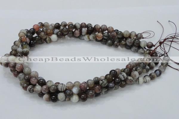 CAG982 15.5 inches 14mm round botswana agate beads wholesale