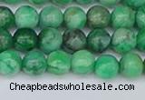 CAG9939 15.5 inches 6mm round green crazy lace agate beads