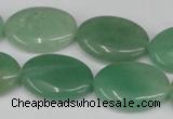 CAJ304 15.5 inches 18*25mm oval green aventurine jade beads