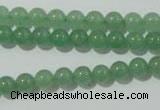 CAJ401 15.5 inches 6mm round green aventurine beads wholesale