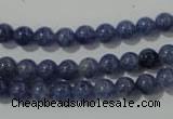 CAJ501 15.5 inches 6mm round blue aventurine beads wholesale