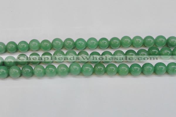 CAJ605 15.5 inches 14mm round A grade green aventurine beads