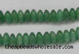 CAJ629 15.5 inches 4*8mm rondelle green aventurine beads