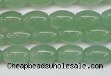 CAJ645 15.5 inches 8*12mm rice green aventurine beads