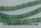 CAJ65 15.5 inches 4*6mm rondelle green aventurine beads wholesale