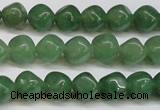 CAJ669 15.5 inches 7*7mm cube green aventurine beads