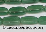 CAJ674 15.5 inches 6*9*20mm freeform green aventurine beads