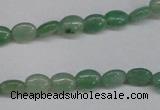 CAJ676 15.5 inches 5*8mm oval green aventurine beads