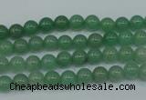 CAJ71 15.5 inches 6mm round green aventurine beads wholesale