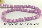 CALC47 15 inches 8*12mm drum calcite gemstone beads