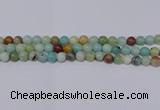 CAM03 round mixed color  8mm  natural amazonite beads wholesale