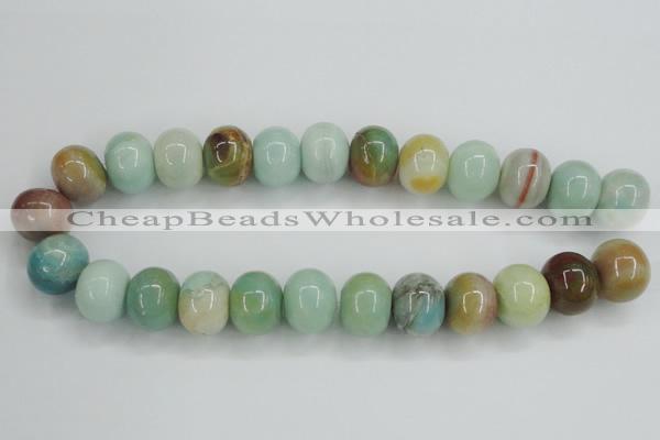 CAM105 15.5 inches 16*20mm rondelle amazonite gemstone beads