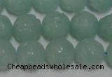 CAM1122 15.5 inches 8mm carved round amazonite beads wholesale