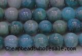 CAM1252 15.5 inches 8mm round natural Russian amazonite beads