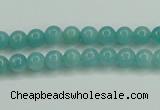 CAM134 15.5 inches 6mm round amazonite gemstone beads wholesale