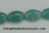 CAM147 15.5 inches 13*18mm oval amazonite gemstone beads wholesale