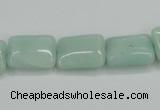 CAM149 15.5 inches 12*16mm rectangle amazonite gemstone beads