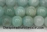 CAM1681 15.5 inches 6mm round natural amazonite beads wholesale