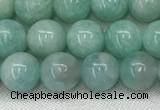 CAM1686 15.5 inches 6mm round natural amazonite beads wholesale