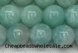 CAM1687 15.5 inches 8mm round natural amazonite beads wholesale