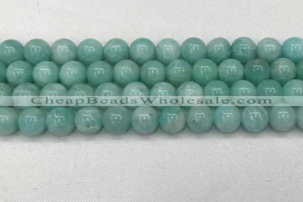 CAM1693 15.5 inches 10mm round natural amazonite gemstone beads