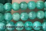 CAM1700 15.5 inches 4mm round Russian amazonite beads