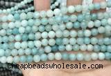 CAM1731 15.5 inches 6mm round amazonite gemstone beads