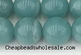 CAM1741 15.5 inches 12mm round amazonite gemstone beads