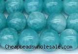 CAM1791 15 inches 8mm round amazonite gemstone beads