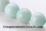 CAM20 15.5 inches 14mm natural amazonite round beads Wholesale