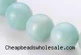 CAM21 15.5 inches natural amazonite 16mm round beads Wholesale