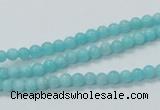 CAM315 15.5 inches 6mm round natural peru amazonite beads wholesale