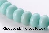 CAM33 rondelle 5*8mm natural amazonite gemstone beads Wholesale