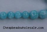 CAM372 15.5 inches 4mm - 10mm round mozambique amazonite beads